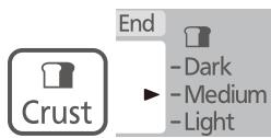 PANASONIC SD 2500 - To change the crust colour - 1