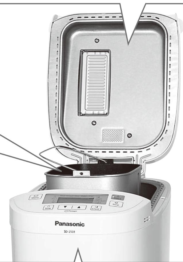 PANASONIC SD 2500 - Stoomventiel - 2