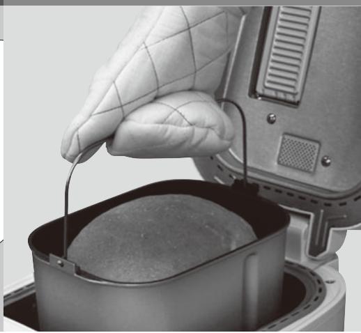PANASONIC SD 2500 - Neem het brood UIT de machine - 2