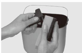 PANASONIC SD 2500 - Cestello del pane e lama impastatrice - 1