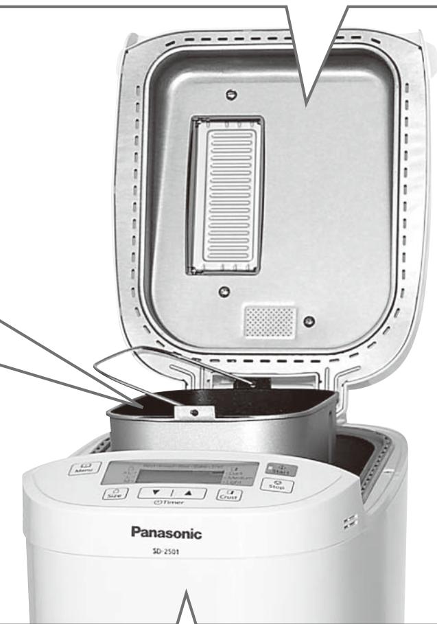 PANASONIC SD 2500 - Dampfabzugsöffnung - 2