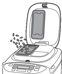 PANASONIC SD 2500 - Droge ingredienten, onoplosbare ingredienten - 1