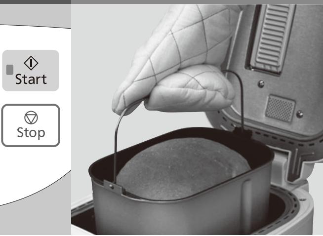 PANASONIC SD 2500 - Remove the bread - 3