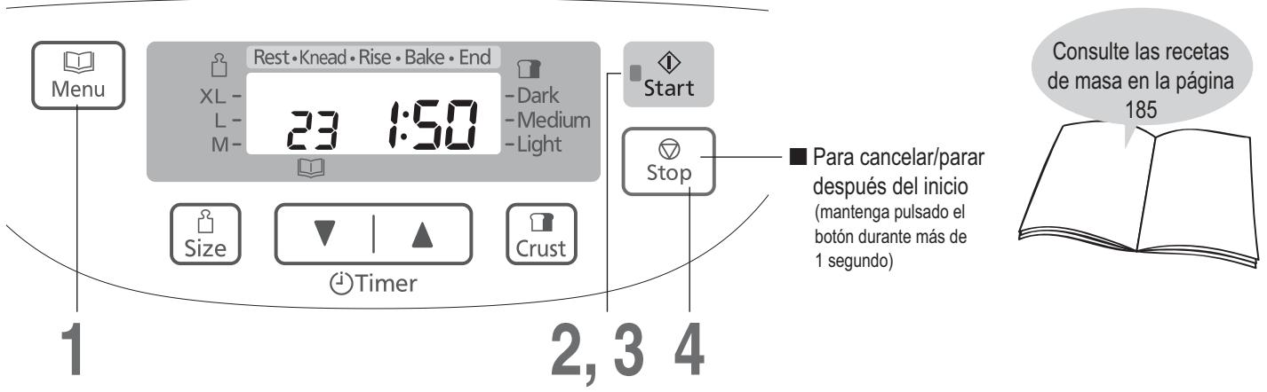PANASONIC SD 2500 - Hacer masa para brioche - 1