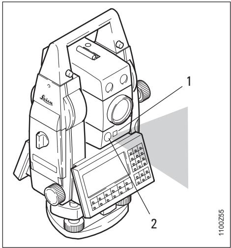 LEICA TPS1100 - Mode LOCK - 2