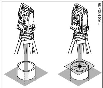LEICA TPS110C - Réglage de l'intensité du laser - 3