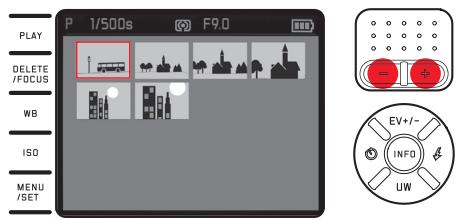 LEICA X-U TYP 113 - INFO-knop indrukken - 1