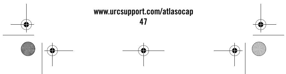 UNIVERSAL REMOTE CONTROL ATLAS OCAP 5-DEVICE - www.urcsupport.com/atlasocap - 7