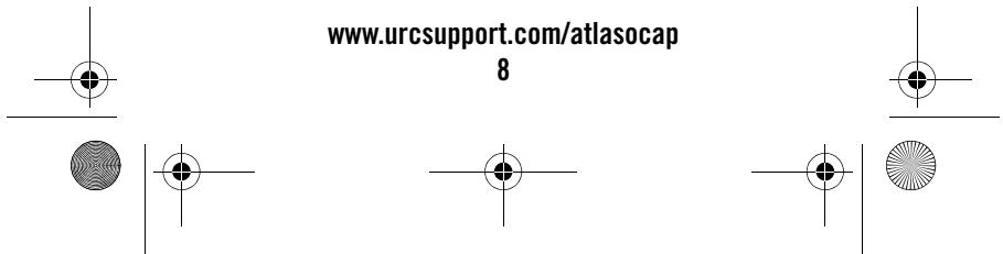 UNIVERSAL REMOTE CONTROL ATLAS OCAP 5-DEVICE - Device Table - 1