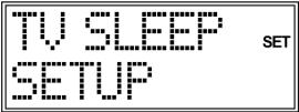 UNIVERSAL REMOTE CONTROL MD 81302 - Réglage du sleeptimer - 3