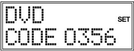 UNIVERSAL REMOTE CONTROL MD 81302 - Saisie du code de l'appareil d'après la liste de codes - 5