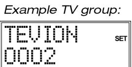 UNIVERSAL REMOTE CONTROL MD 81302 - Gerätecode über das Display auswahlen - 3