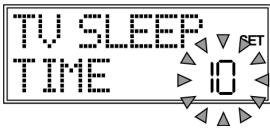 UNIVERSAL REMOTE CONTROL MD 81302 - Réglage du sleeptimer - 5
