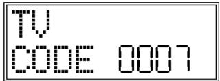 UNIVERSAL REMOTE CONTROL MD 81302 - Selectionner le mode ou l'appareil - 1