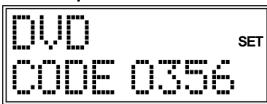 UNIVERSAL REMOTE CONTROL MD 81302 - Identification du code - 1