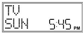 UNIVERSAL REMOTE CONTROL MD 81302 - Uhrzeit einstellen - 7