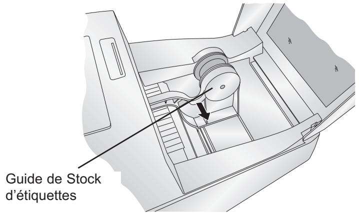 PRIMERA LX400E - Installation du stock d'étiquettes - 1