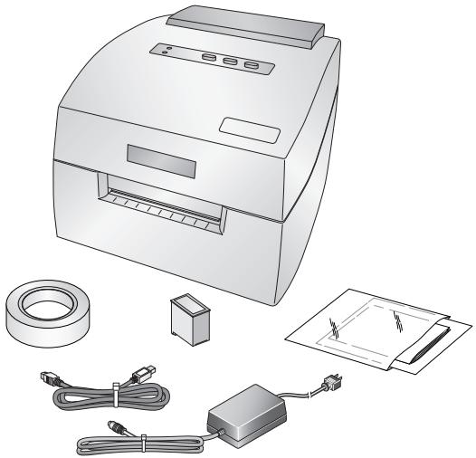 PRIMERA LX400E - En déballant votre imprimante, - 1