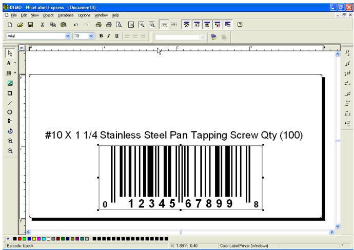 PRIMERA LX900E - Créer une étiquette - 5