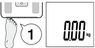 TANITA BC-351 - Uitvoeren van lichaamssamenstelling metingen - 1