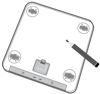 TANITA BC-351 - Switching the weight mode - 1