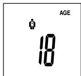 TANITA BC-351 - Note: The following reading are applicable only to adults aged 18 years to 99 years. - 17