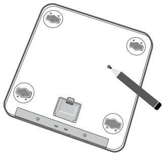 TANITA BC-351 - Veranderen van gewichtseenheid - 1