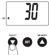 TANITA UM - PROGRAMMING THE GUEST MODE - 1