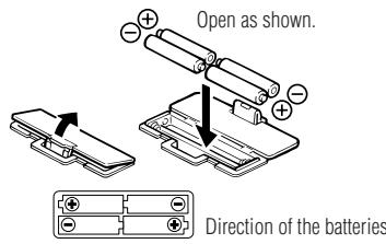 TANITA UM - PREPARATIONS BEFORE USE - 1