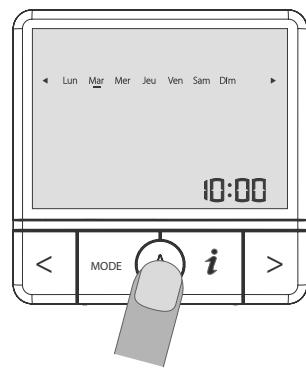THERMOR VISUALIS - Réglage jour et heures - 4