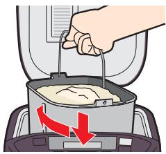 PANASONIC SD ZB2502 - Doe de afgepaste ingredienten in het bakblik - 3