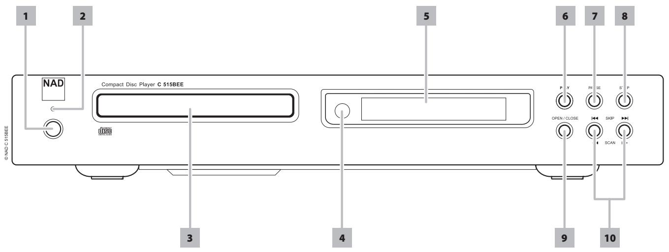 NAD C516 BEE - LECTURE D'UN CD - 1