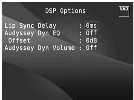 NAD T777 - FONCTIONNEMENT DUT 777 - MENU DE CONFIGURATION - 7