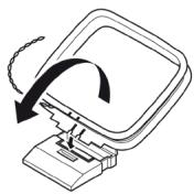 NAD T777 - MONTAGE DE L'ANTENNE CADRE - 2