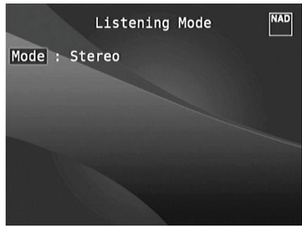 NAD T787 - EXÉMPLE DE PROCÉDURE POUR LA CONFIGURATION DES PRÉRÉGLAGES A/V - 1