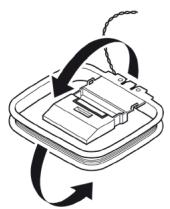 NAD T787 - MONTAGE DE L'ANTENNE CADRE - 1