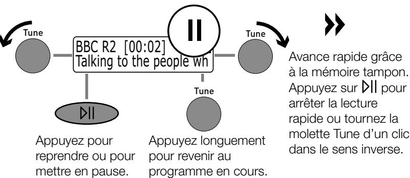 PURE EVOKE 2-S - Pause et reprise d'un programme en cours - 1
