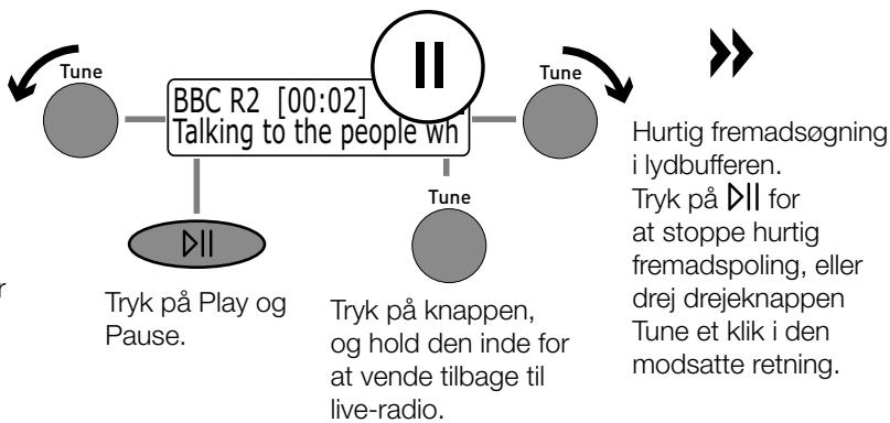 PURE EVOKE 2-S - Pause og tilbagespoling af live-radio - 2