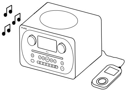 PURE EVOKE C-D4 - Selezionare I'ingresso ausiliario - 2