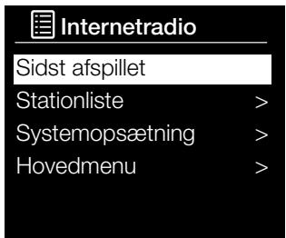 PURE EVOKE F3 - Afpilning af internetradio - 1