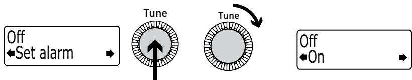 PURE EVOKE PEPPER, EVOKE-1S MARSHALL, EVOKE-2S - Impostazione della sveglia (Menu > Alarm settings) - 1