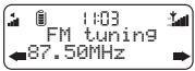 PURE MOVE 400D - Afspilning af FM-radio - 1