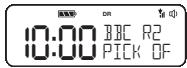 PURE ONE MINI SERIES 3 - Using radio presets - 1