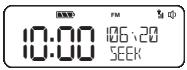 PURE ONE MINI SERIES 3 - Selecting FM radio - 1
