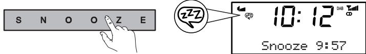 PURE SIESTA MI SERIES 2 - Attivazione della funzione snooze della sveglia - 1