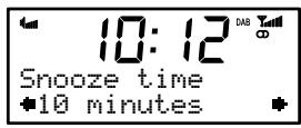PURE SIESTA MI SERIES 2 - Cambiar el tiempo de silenciado de la alarma - 1