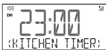 PURE SIESTA RISE - Setting the kitchen timer - 1