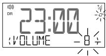 PURE SIESTA RISE - Indstilling af en radioalarm - 5