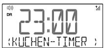 PURE SIESTA RISE - Einstellen des Kuchen-Timers - 1