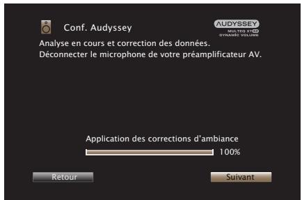 MARANTZ AV7702 MKII - Effectuez le paramétrage de Audyssey Dynamic EQ® et Audyssey Dynamic Volume®. - 2